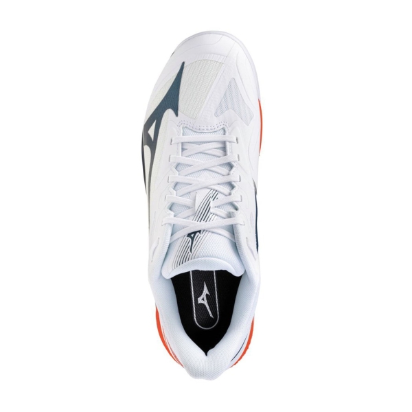 Mizuno Wave Exceed Court Clay - White/Insignia Blue/Orange