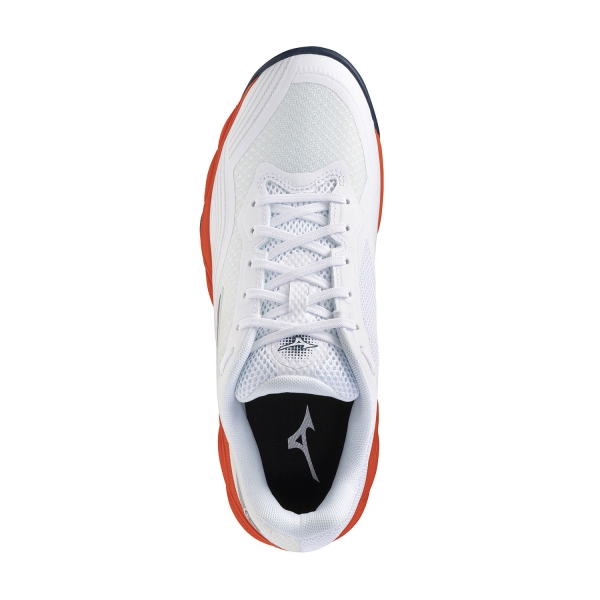 Mizuno Wave Enforce Court 2 All Court - White/Insignia Blue/Orange