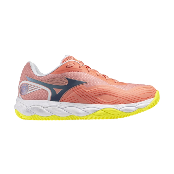 Calzado padel Mizuno Wave Enforce Court 2 Padel Desert Flower/Wild Wind/Yellow Jasper 61GB263755