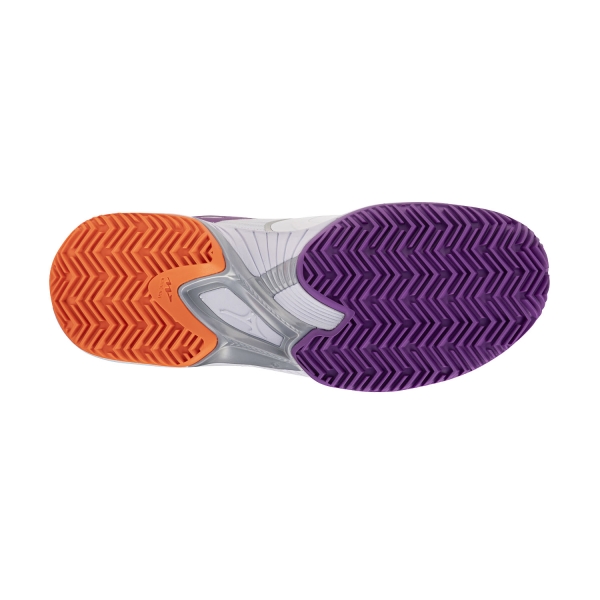 Mizuno Wave Exceed Court Clay - White/Dahlia/Lava Orange