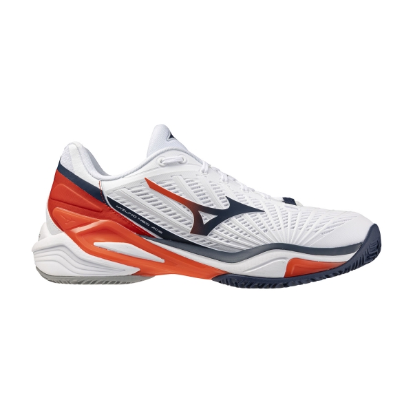 Calzado Tenis Hombre Mizuno Neo Ace CC White/Insignia Blue/Orange 61GC266202