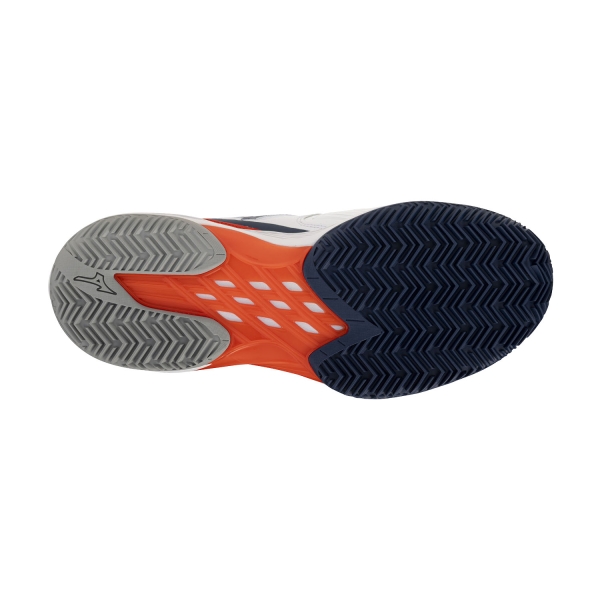 Mizuno Neo Ace CC - White/Insignia Blue/Orange
