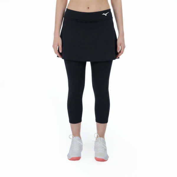 Faldas y Shorts Mizuno Performance 2 in 1 Falda Black 62GBD70209