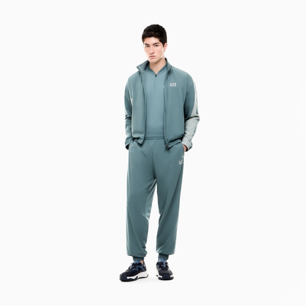 EA7 Pro Classic Polo - Silver Pine