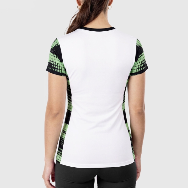 Dunlop Game Camiseta - White/Black/Fair Green
