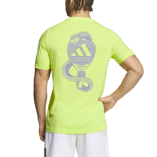 adidas Padel Graphic T-Shirt - Semi Frozen Lemon