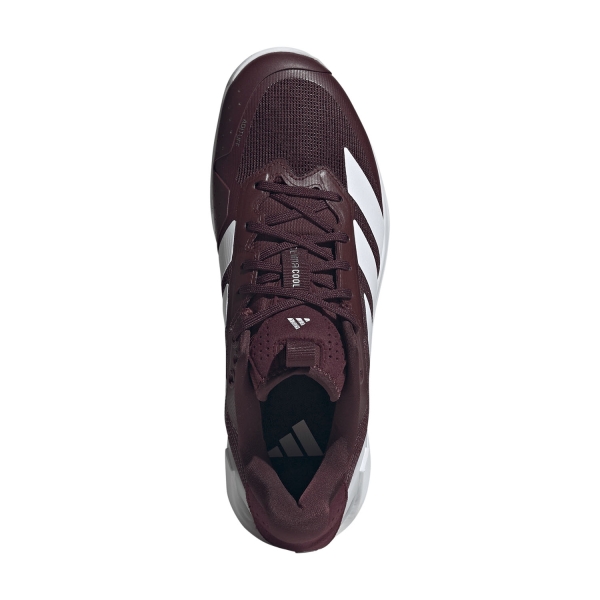 adidas ADIZERO Ubersonic 5 - Maroon/Silver Metallic/Core Black