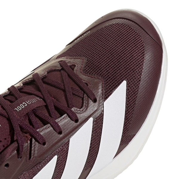 adidas ADIZERO Ubersonic 5 - Maroon/Silver Metallic/Core Black