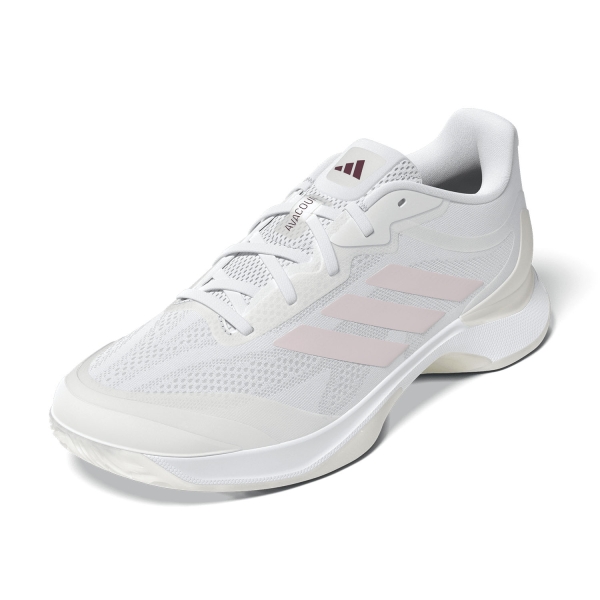 adidas Avacourt 3 - FTWR White/Distilled Pink/Maroon