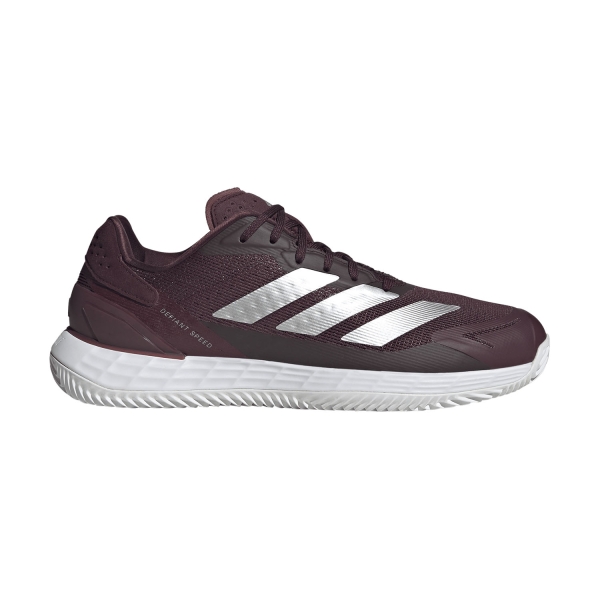 Men`s Tennis Shoes adidas Defiant Speed 2 Clay  Maroon/FTWR White/Tech Grey Metallic KK4406