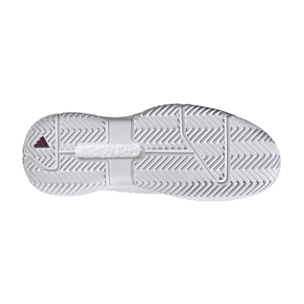 adidas Solematch Control 2 - FTWR White/Maroon/Tech Grey Metallic
