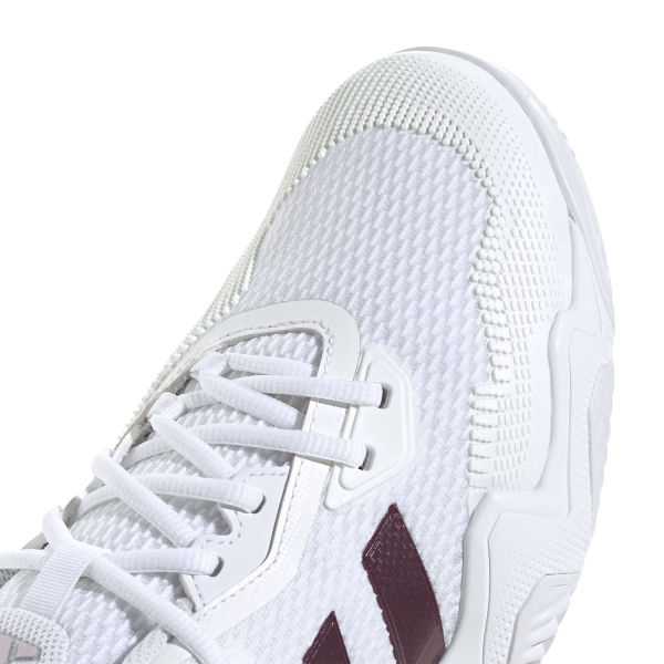 adidas Solematch Control 2 - FTWR White/Maroon/Tech Grey Metallic
