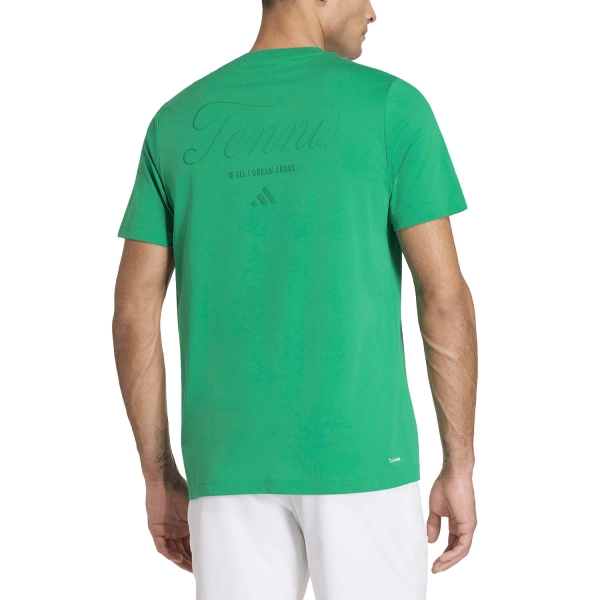 adidas Tennis Graphic Camiseta - Court Green