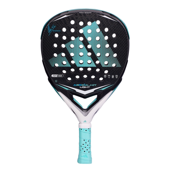 Racchetta Padel adidas Arrow Hit adidas Arrow Hit Light Padel  Black/Sky Blue AR1AB8U31