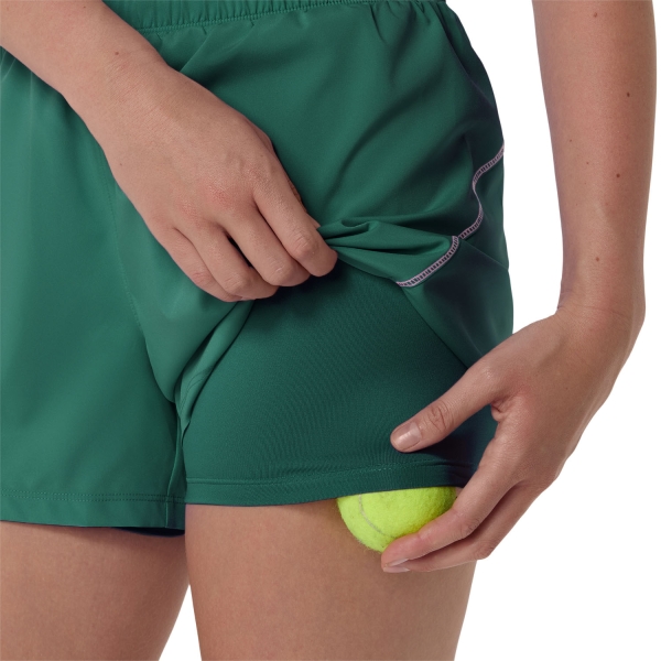 ASICS Court Pro 2 in 1 4in Shorts - Jewel Green