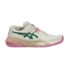 ASICS Gel Resolution X Padel - Soft Oat/Jewel Green