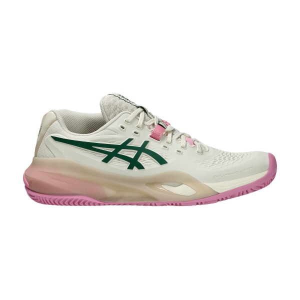 Calzado padel ASICS Gel Resolution X Padel  Soft Oat/Jewel Green 1042A285250