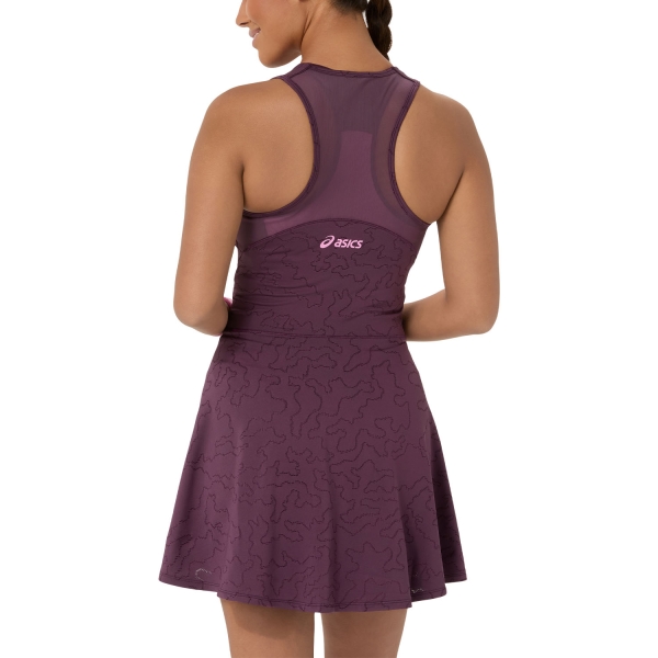 ASICS Match Jacquard Dress - Dark Aubergine