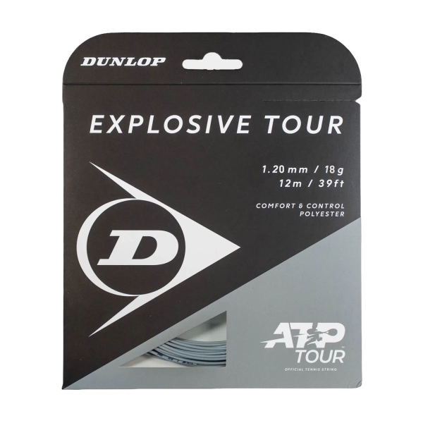 Corda Monofilamento Dunlop Explosive Tour 1.20 Set 12 m  Grey 10364989