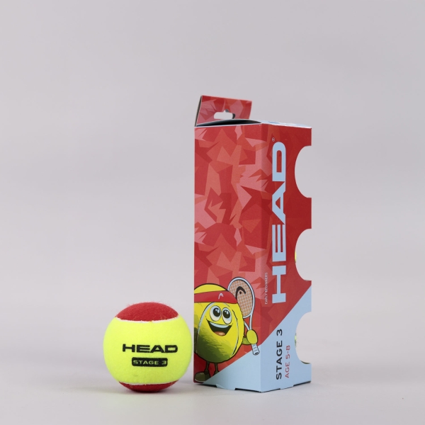 HEAD Stage 3 Red - 3 Ball Can