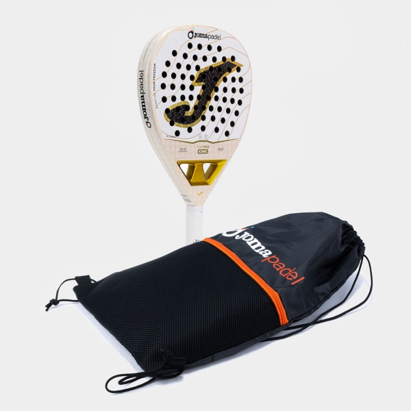 Joma Slam Pro Iconic Padel - White/Gold