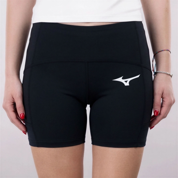Faldas y Shorts Mizuno Flex 4in Shorts Black 62GBD21809