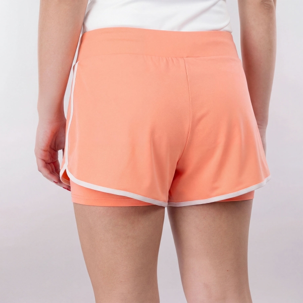 Mizuno Flex Graphic 3in Shorts - Flamingo Coral