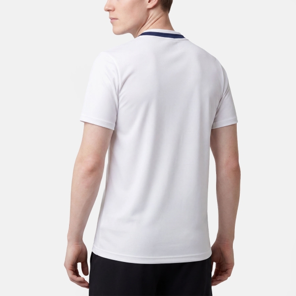 Mizuno Logo T-Shirt - White/Insignia Blue