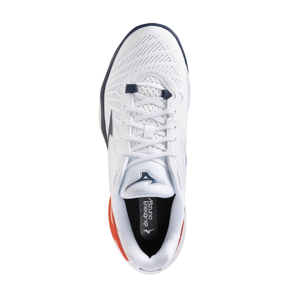 Mizuno Neo Ace AC - White/Insignia Blue/Orange