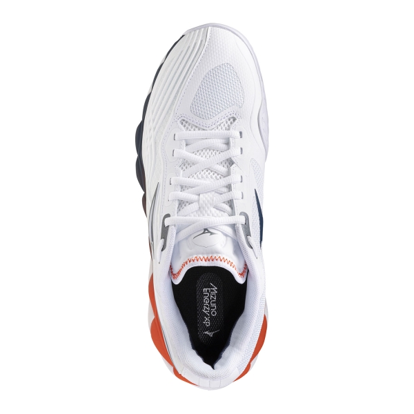 Mizuno Wave Enforce Tour 2 Clay - White/Insignia Blue/Orange