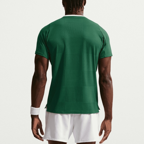 Nike Court Dri-FIT ADV Slam T-Shirt - Gorge Green/White