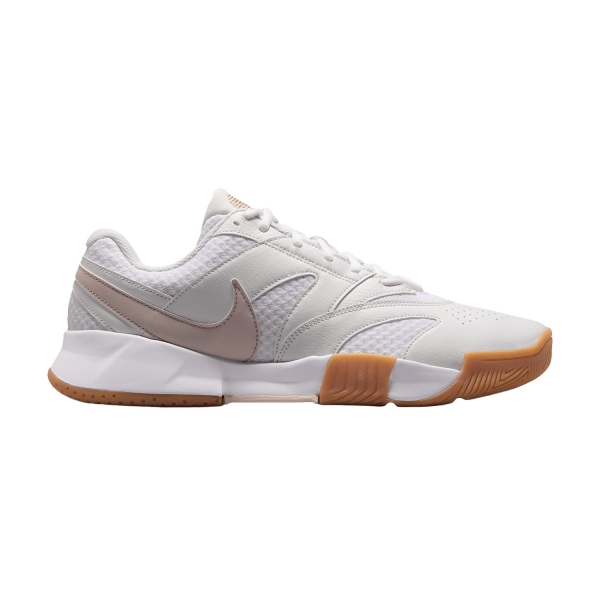 Men`s Tennis Shoes Nike Court Lite 4 HC White/Light Orewood Brown/Summit White/Linen FD6574111