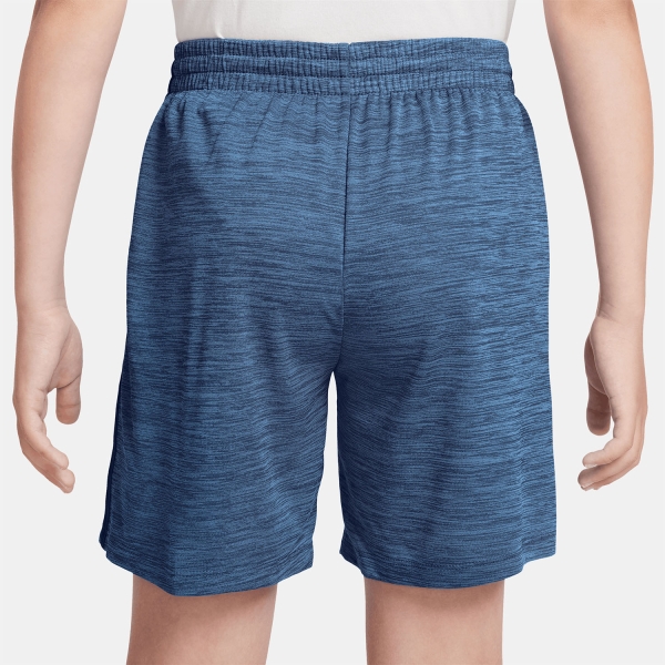 Nike Dri-FIT Multi 5in Pantaloncini Bambini - Midnight Navy/Football Blue/White