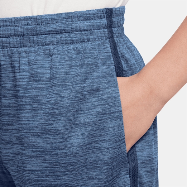 Nike Dri-FIT Multi 5in Pantaloncini Bambini - Midnight Navy/Football Blue/White