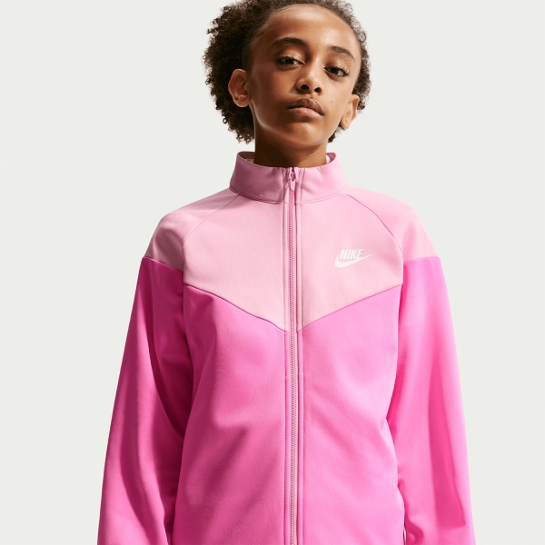 Nike Dri-FIT Tuta Bambini - Playful Pink/Pink Rise/White
