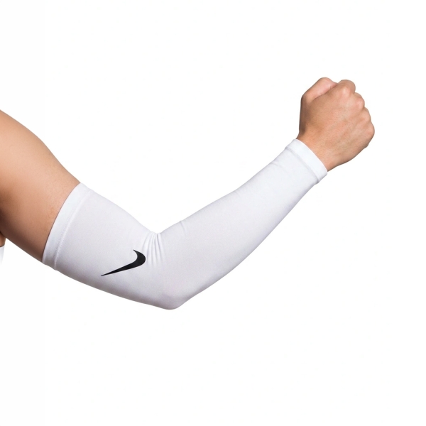 Manicotto a Compressione Nike Pro UV Manicotti  White/Black N.100.0771.101