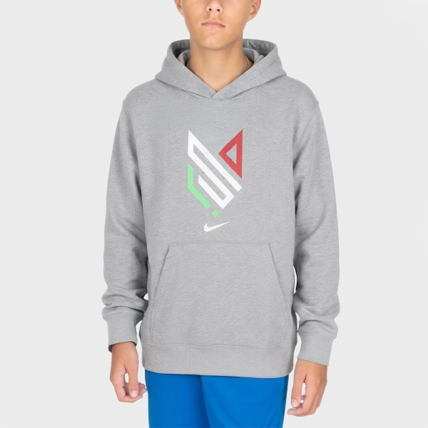 Tute e Felpe Bambino Nike Sinner Felpa Bambini  Dark Grey Heather/White JF2693063