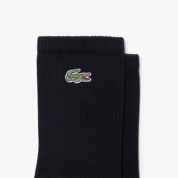 Lacoste Crew x 3 Calze - Noir
