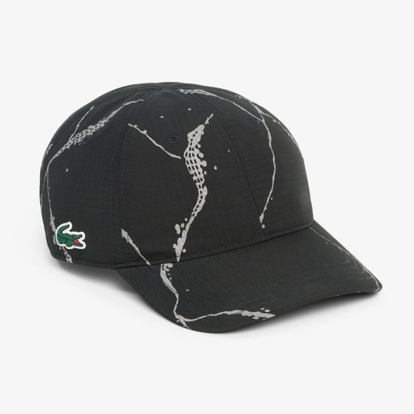 Tennis Hats and Visors Lacoste Reflective Print Cap  Noir RK6839031