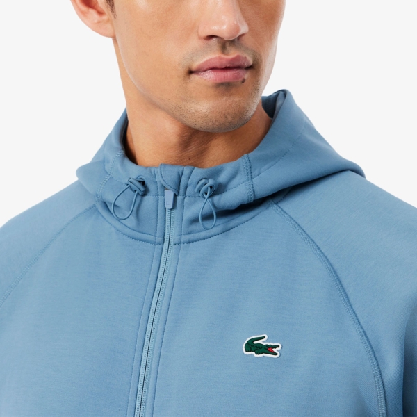 Lacoste Stretch Hoodie - Bleu