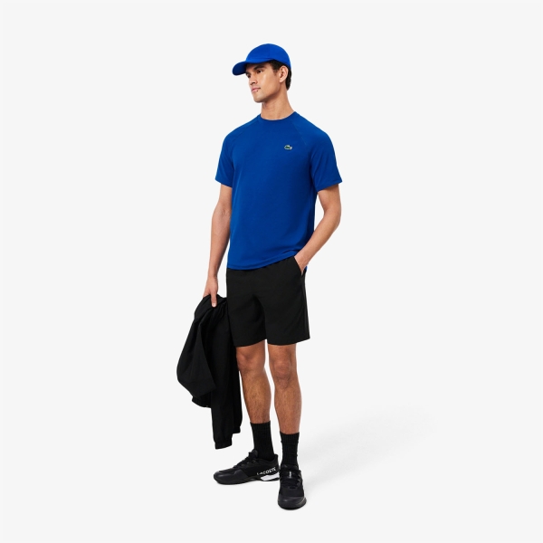Lacoste Ultra Dry Stretch T-Shirt - Bleu Gentiane