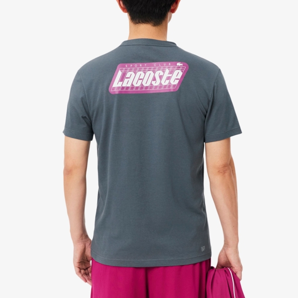 Lacoste Graphic Logo T-Shirt - Gris