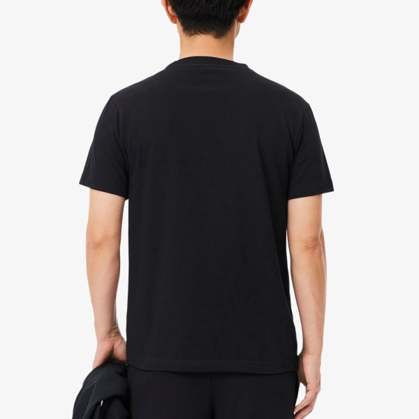 Lacoste Printed Graphic T-Shirt - Noir/Blanc