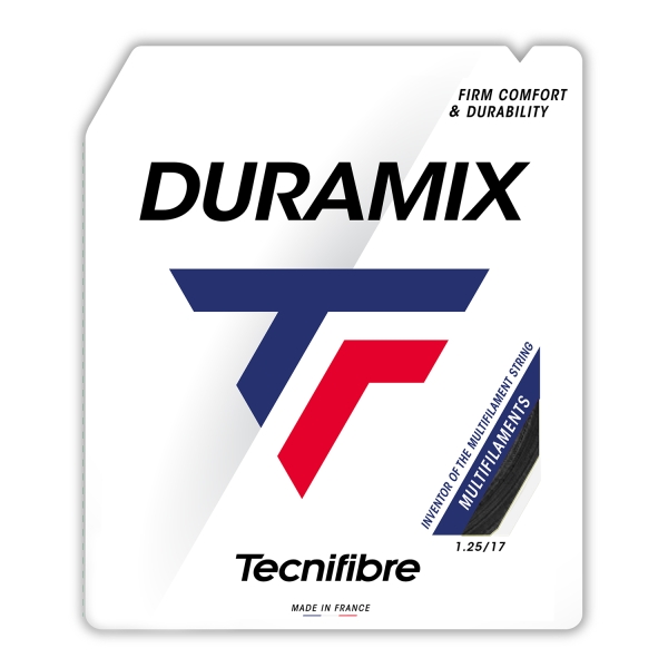 Corde Multifilamento Tecnifibre Duramix HD 1.25 Set 12 m  Black 02GDU125XB