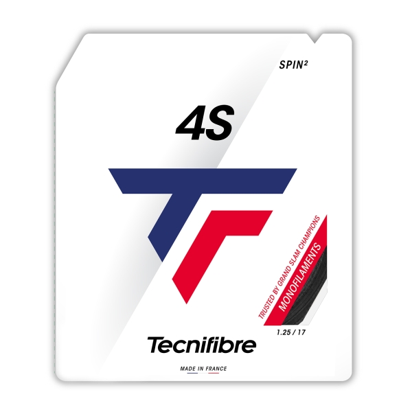 Corda Monofilamento Tecnifibre 4S 1.25 Set 12 m Black 04G4S125XB