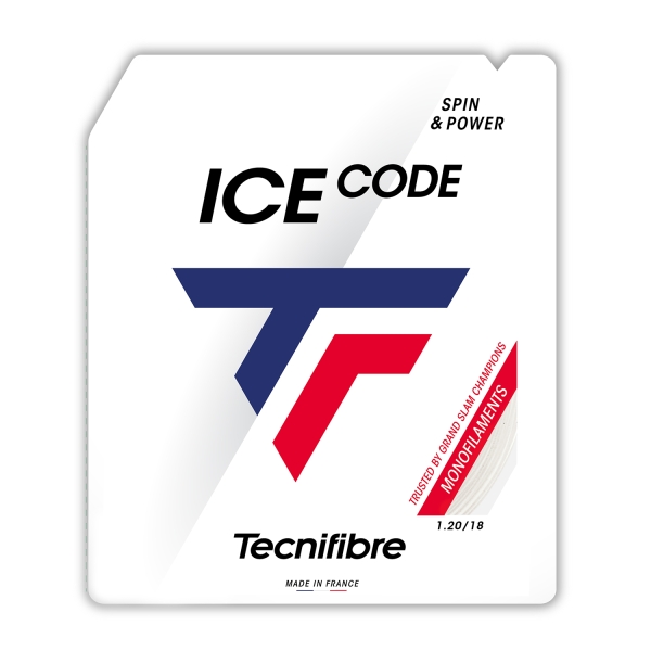 Monofilament String Tecnifibre Ice Code 1.20 Set 12 m  White 04GIC120XW
