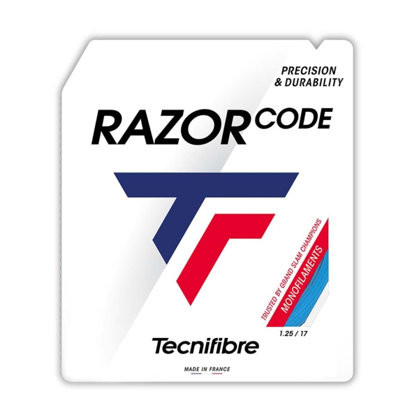 Monofilament String Tecnifibre Razor Code 1.25 Set 12 m Blue 04GRA125XU