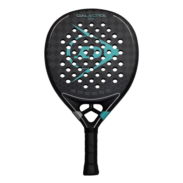 Dunlop GALACTICA Padel Racket Dunlop GALACTICA PRO Padel Petrol Green/Silver Foil 10359940