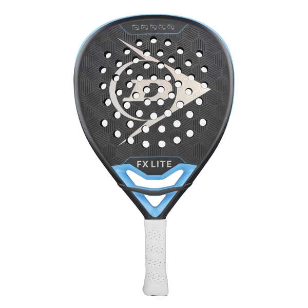 Dunlop FX Padel Racket Dunlop FX LITE Padel Neon Cyan/Rainbow Foil/Black/Gun Metal/White 10370735