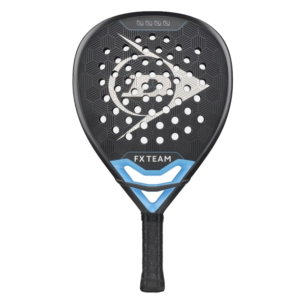 Dunlop FX Padel Racket Dunlop FX TEAM Padel Neon Cyan/Silver Foil/Black/White 10370736